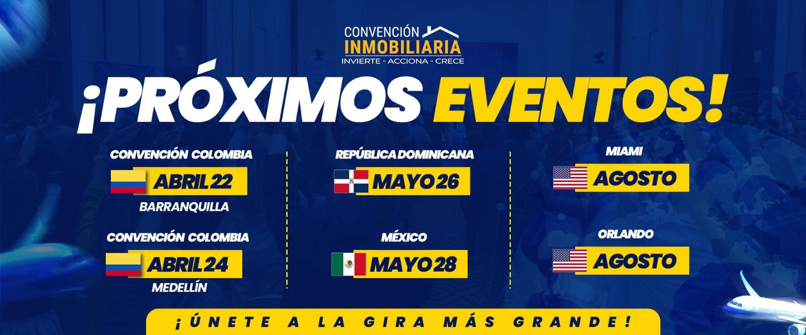 Próximos Eventos — Convención Inmobiliaria 2026